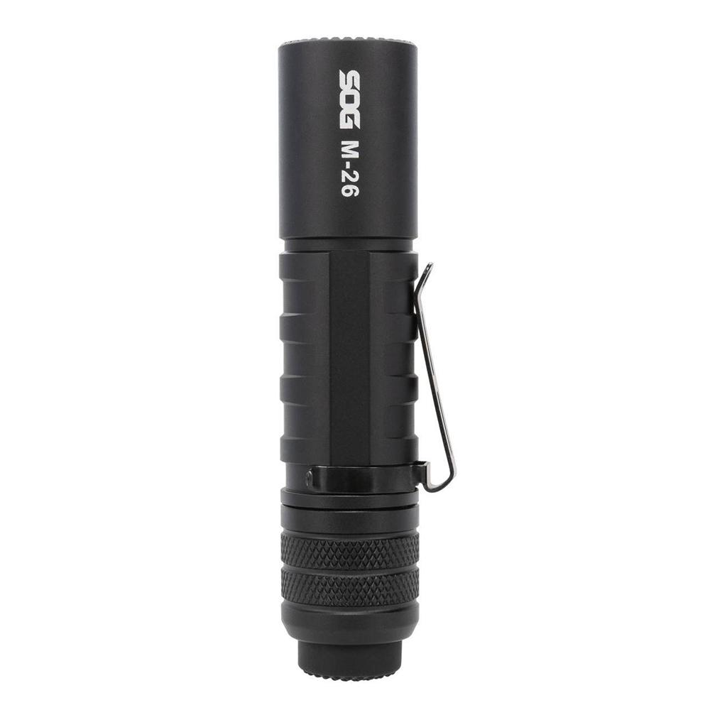 SOG Knives M26 Flashlight 1300 Lumens Rechargeable Outdoor Light Black