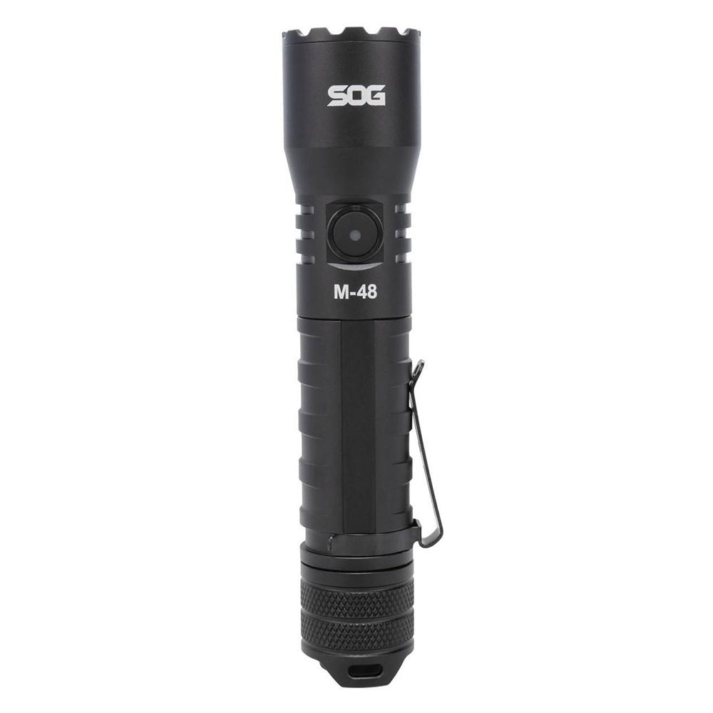 SOG M48 Flashlight 2500 Lumens Rechargeable Waterproof Outdoor Light