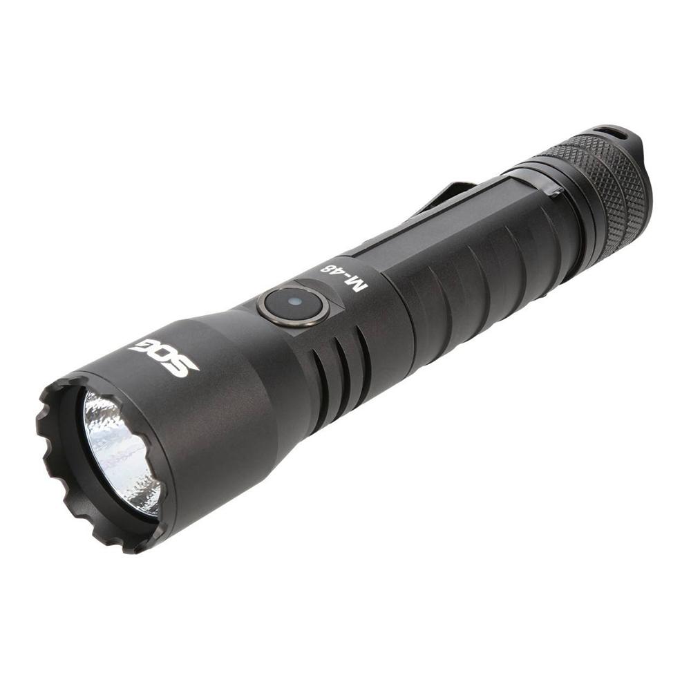 SOG M48 Flashlight 2500 Lumens Rechargeable Waterproof Outdoor Light