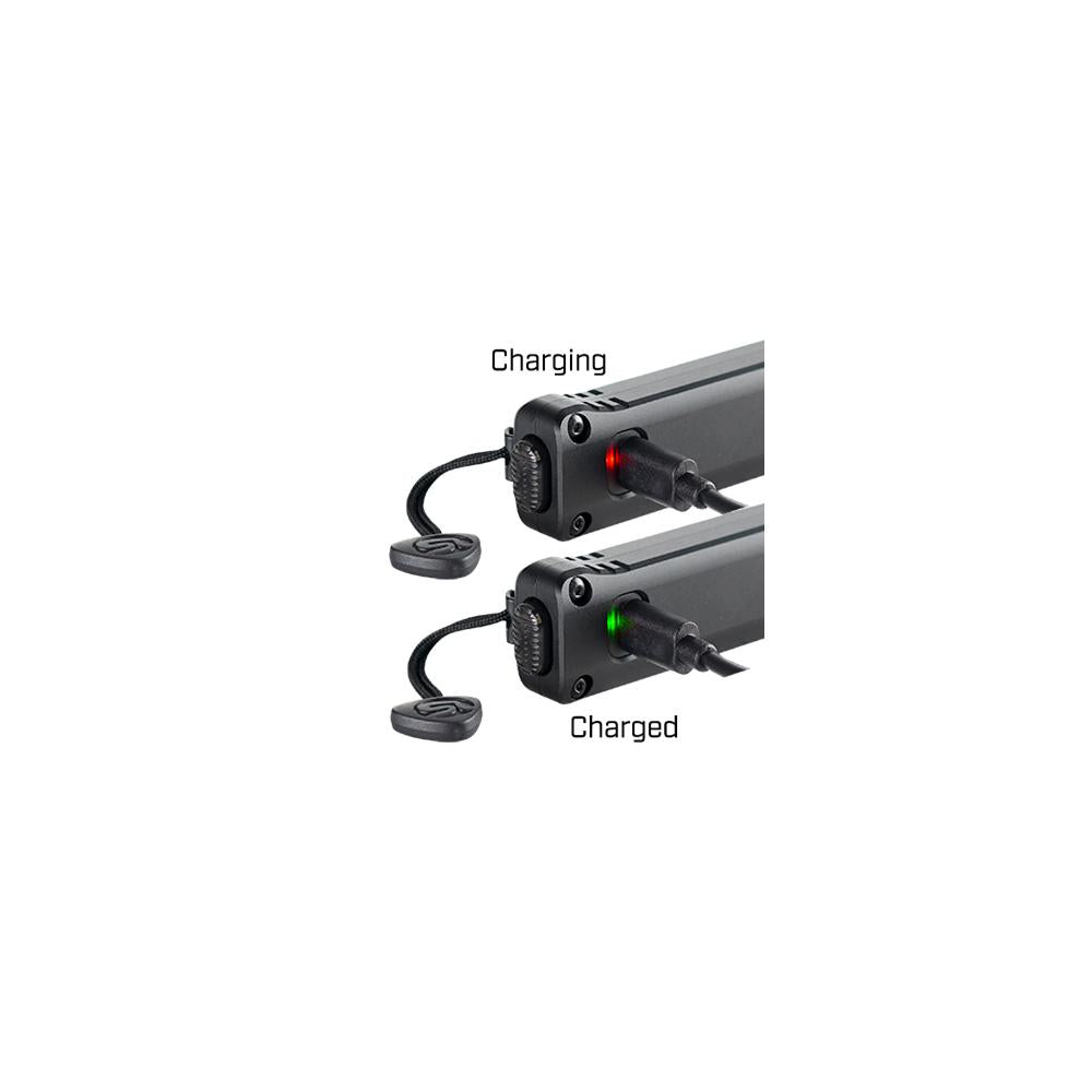 Streamlight Wedge XT - Includes USB-C cord and pocket lanyard - Silver