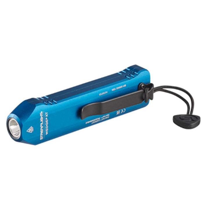 Streamlight Wedge XT w/USB-C cord and pocket lanyard - Blue (C.O.P.S)