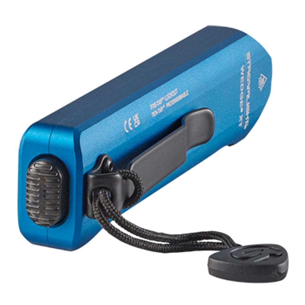 Streamlight Wedge XT w/USB-C cord and pocket lanyard - Blue (C.O.P.S)