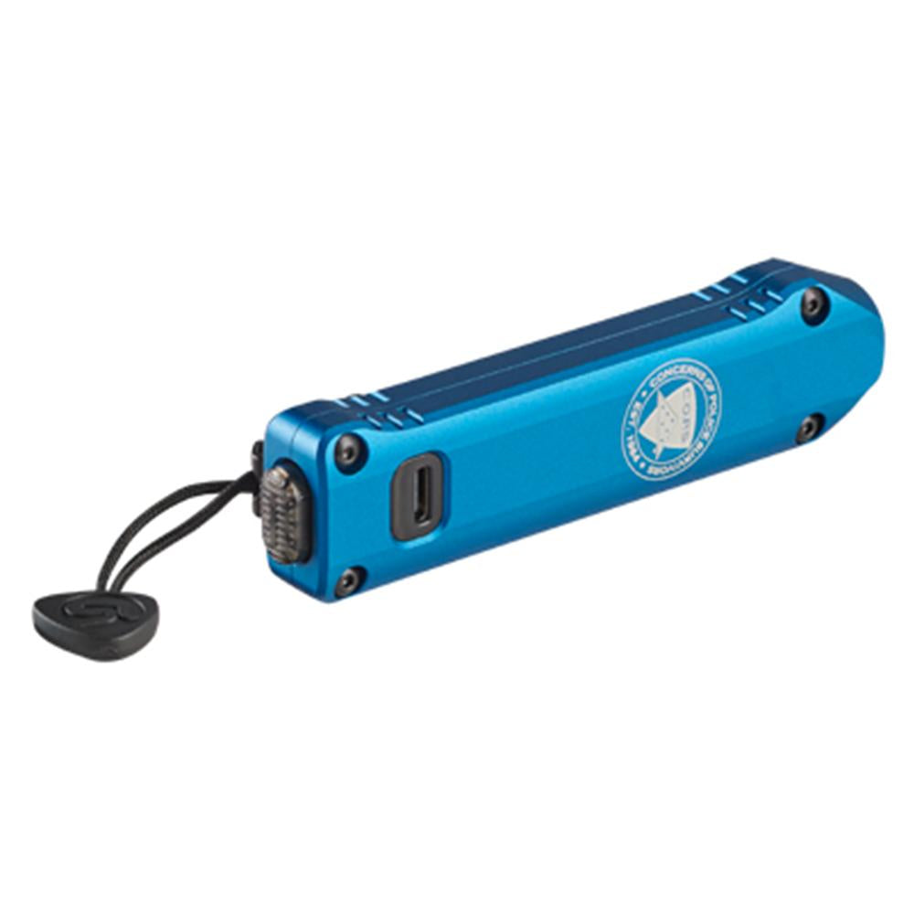 Streamlight Wedge XT w/USB-C cord and pocket lanyard - Blue (C.O.P.S)