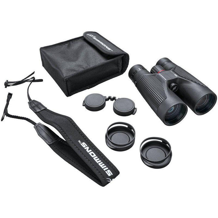 Simmons Pro Binocular 10x50mm Waterproof Fogproof Fully Coated Optics Black Case