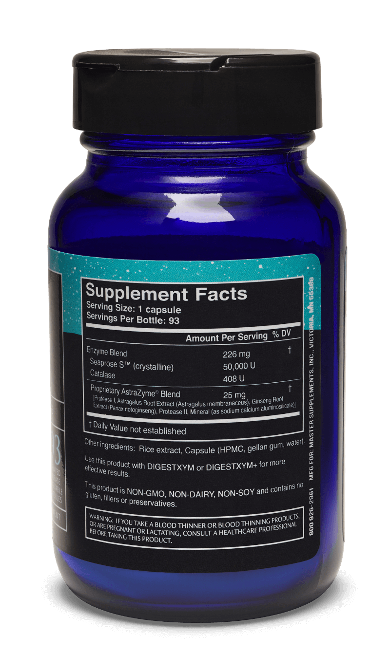 Suplemento enzimático digestivo Seaxym de Master Supplements US Enzymes (93 cápsulas)