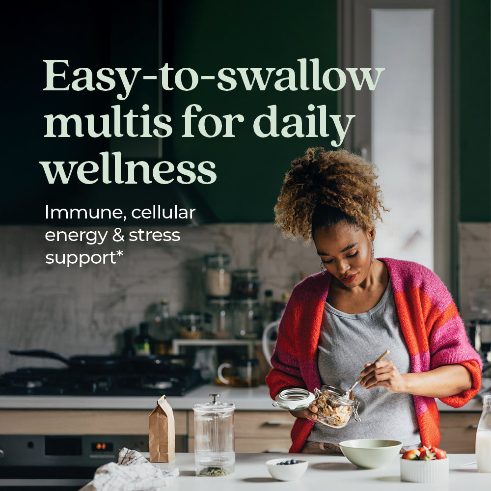 New Chapter Tiny Tabs Multi 192 Tabs Multivitamínico de alimentos integrales para el bienestar diario