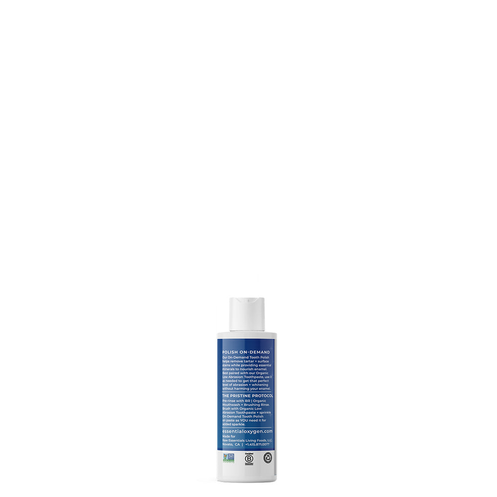 Esmalte dental Essential Oxygen de 2 oz que favorece la eliminación de manchas y un aliento fresco