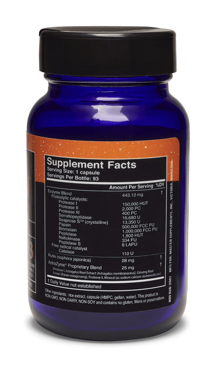 Master Supplements US Enzymes Theraxym 93 Cápsulas - Apoyo Sistémico para la Salud de las Articulaciones
