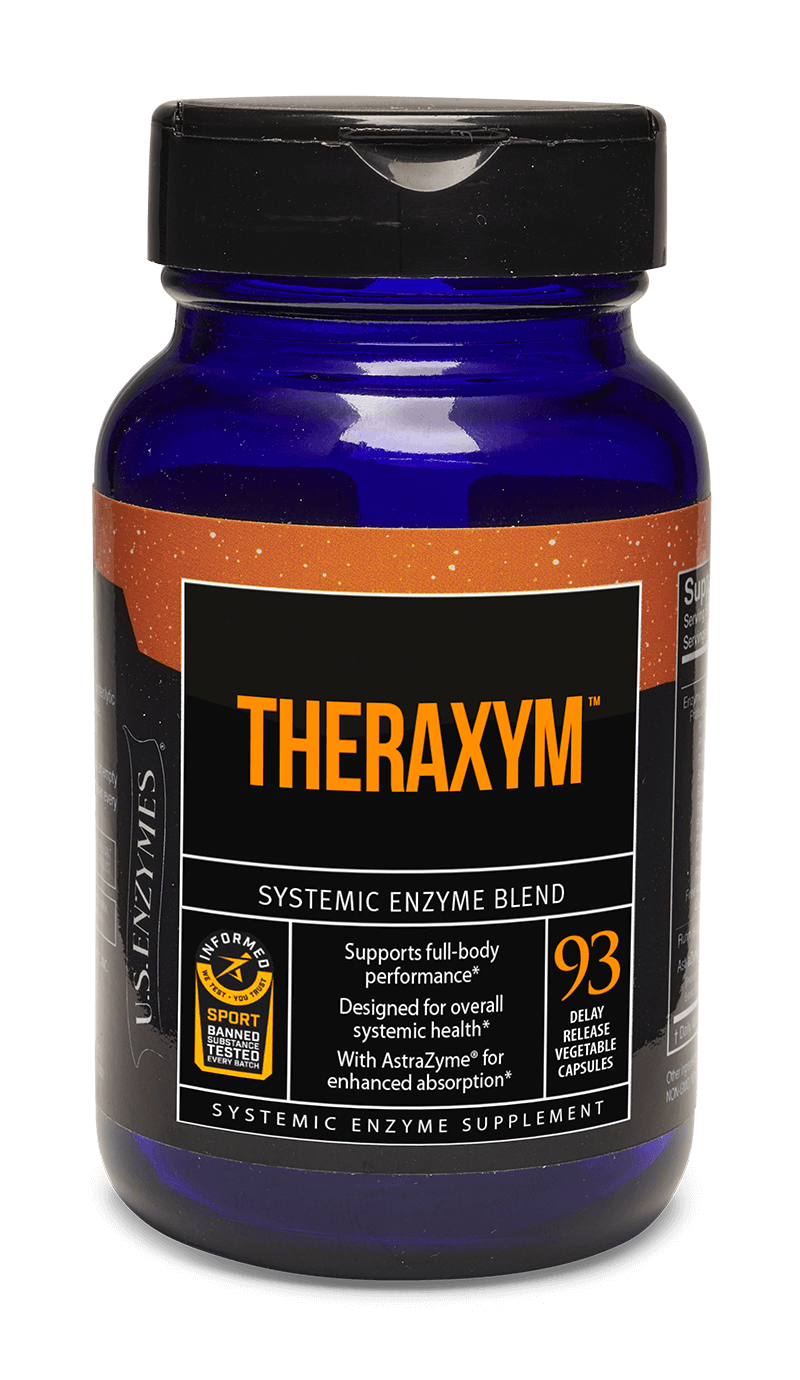 Master Supplements US Enzymes Theraxym 93 Cápsulas - Apoyo Sistémico para la Salud de las Articulaciones