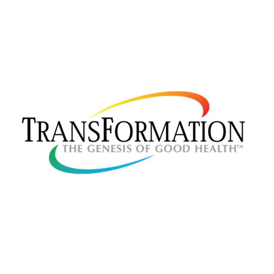 Transformation logo with tagline 'The Genesis of Good Health', representing health and wellness.