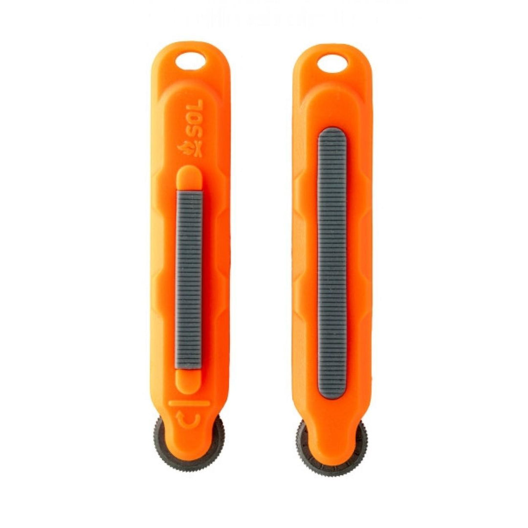 Survive Outdoors Longer Starter Lite Micro Sparker 2ct Orange Emergency Tool