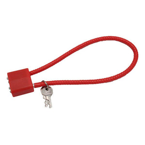 DAC Technologies 15 Inch Cable Lock CA DOJ Approved Bulk Security Safety Lock