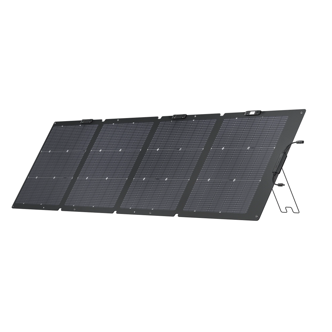 EcoFlow NextGen 220W Bifacial Solar Panel Waterproof Kit for Camping and RV