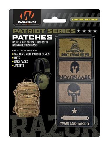 Patriot Patch Kit Assorted American Flag Patches Durable High Quality