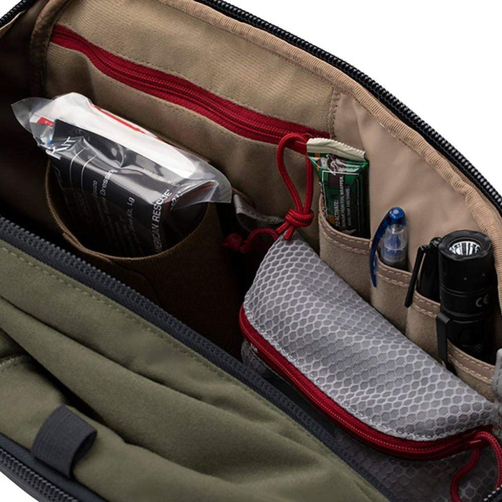 Vertx Small Overflow Mesh Pouch Grey Abrasion Resistant Storage Bag 2 Count