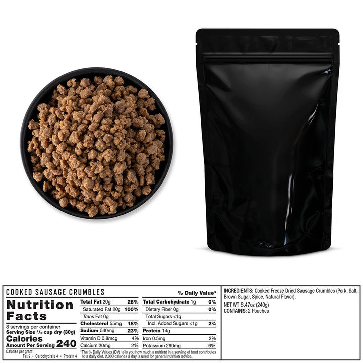 Readywise Meat and Rice Bucket 48 Meat+40 Rice Servings Freeze Dried