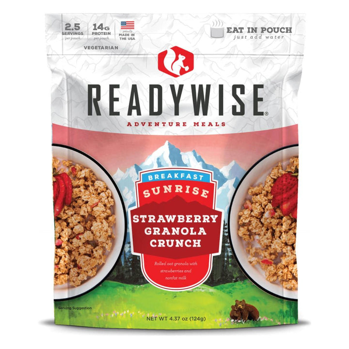 Readywise Sunrise Strawberry Granola Crunch