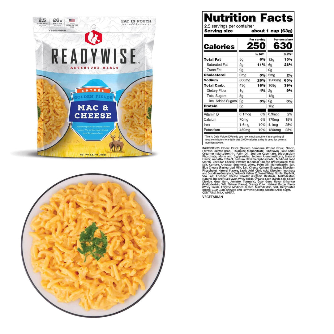Readywise Golden Fields Mac & Cheese