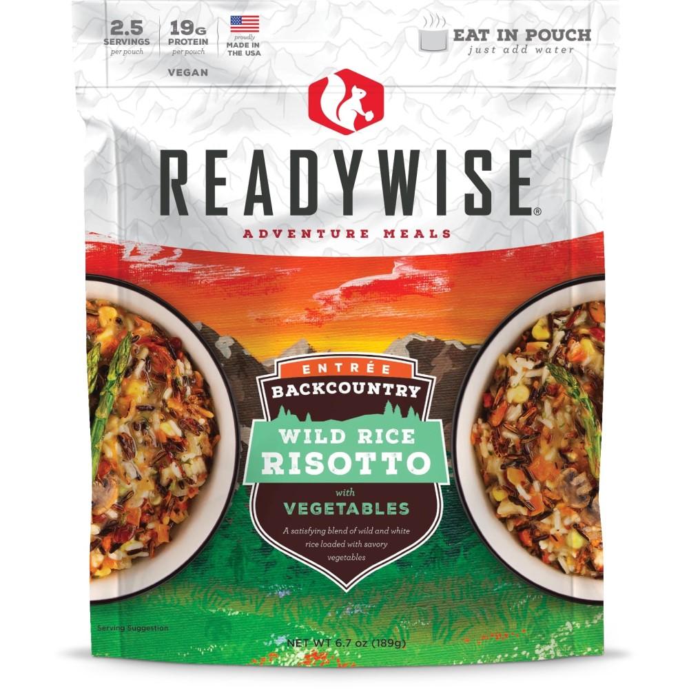 Readywise Backcountry Wild Rice Risotto with Vegetables