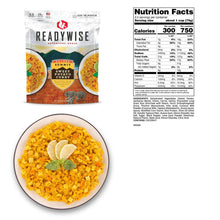 Load image into Gallery viewer, Readywise Summit Sweet Potato Curry Freeze Dried Vegan Long Shelf Life 6.6 oz
