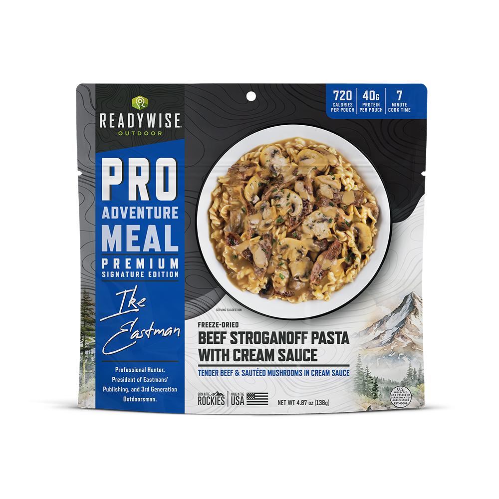 ReadyWise PRO Meal - Beef Stroganoff Single Serve