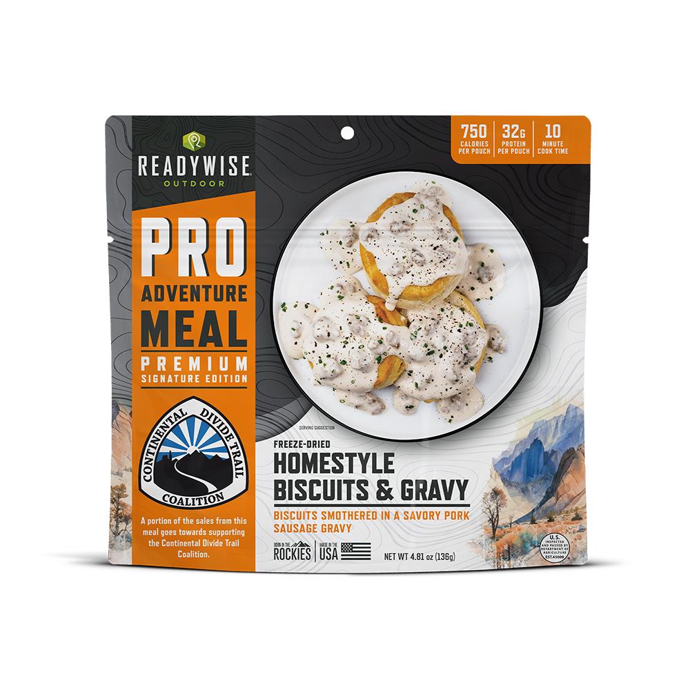 ReadyWise PRO Meal - Biscuits & Gravy Single Serve