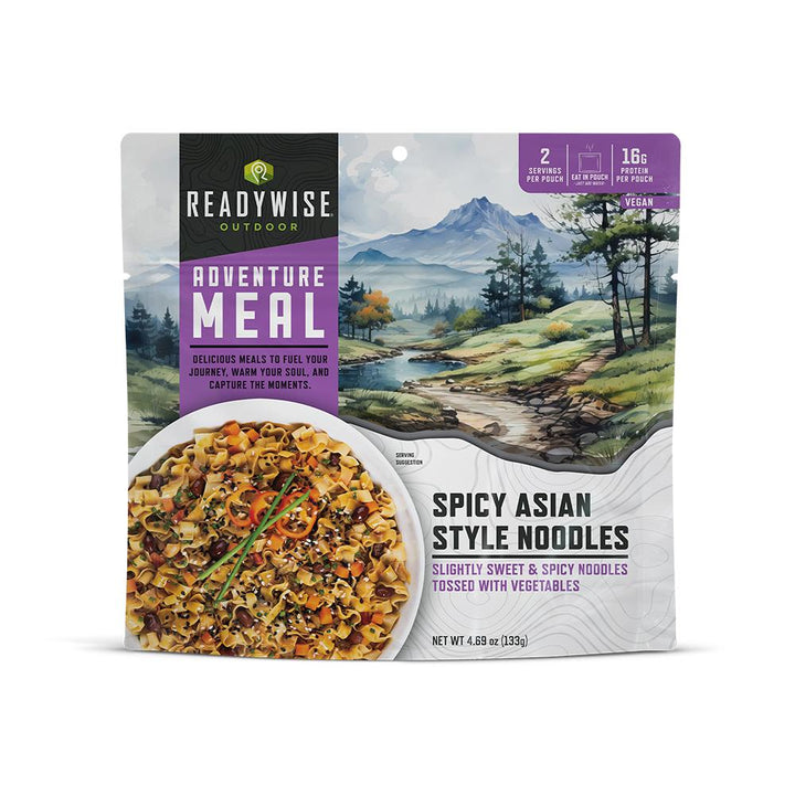 ReadyWise CP Spicy Asian Style Noodles Single Serve