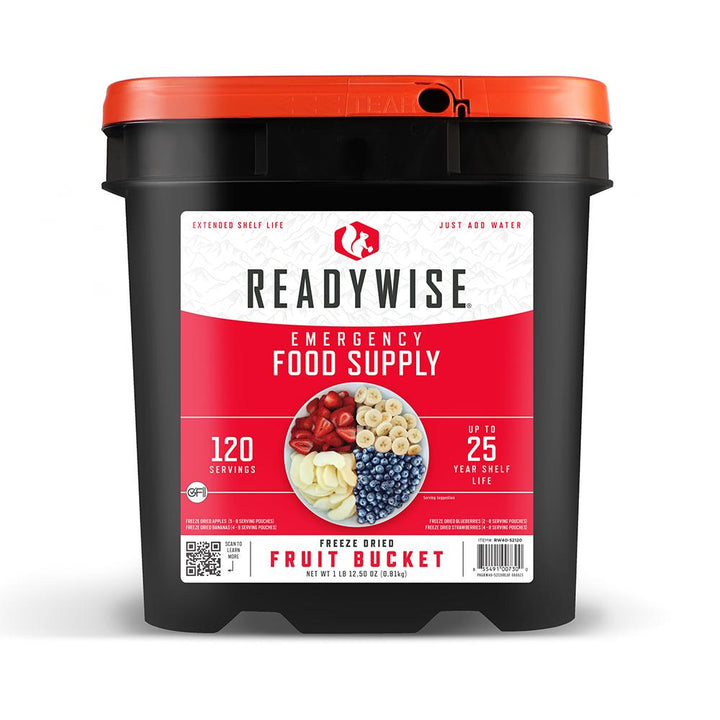 120 Serving Freeze Dried Fruit Bucket