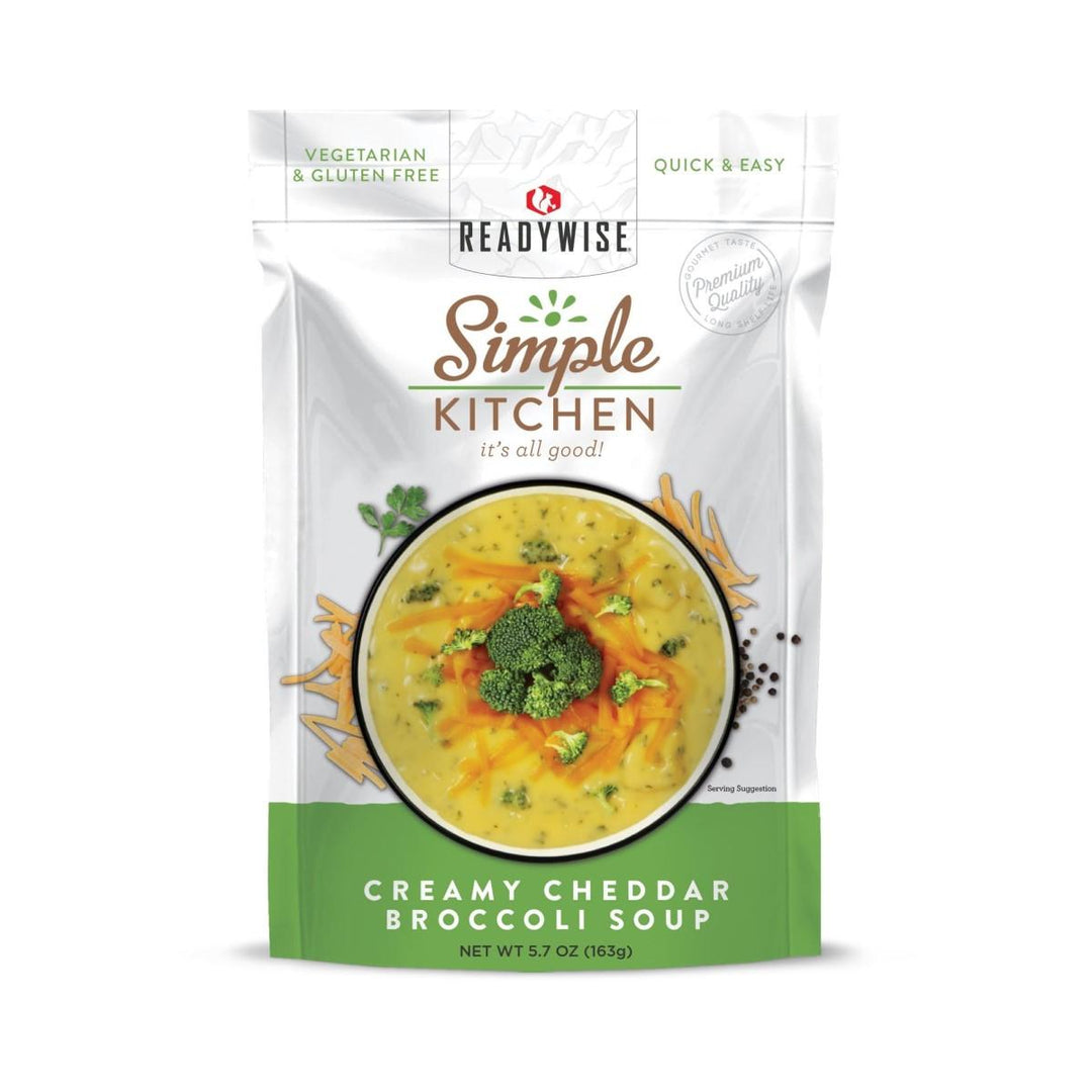 Readywise Simple Kitchen Creamy Cheddar Broccoli Soup