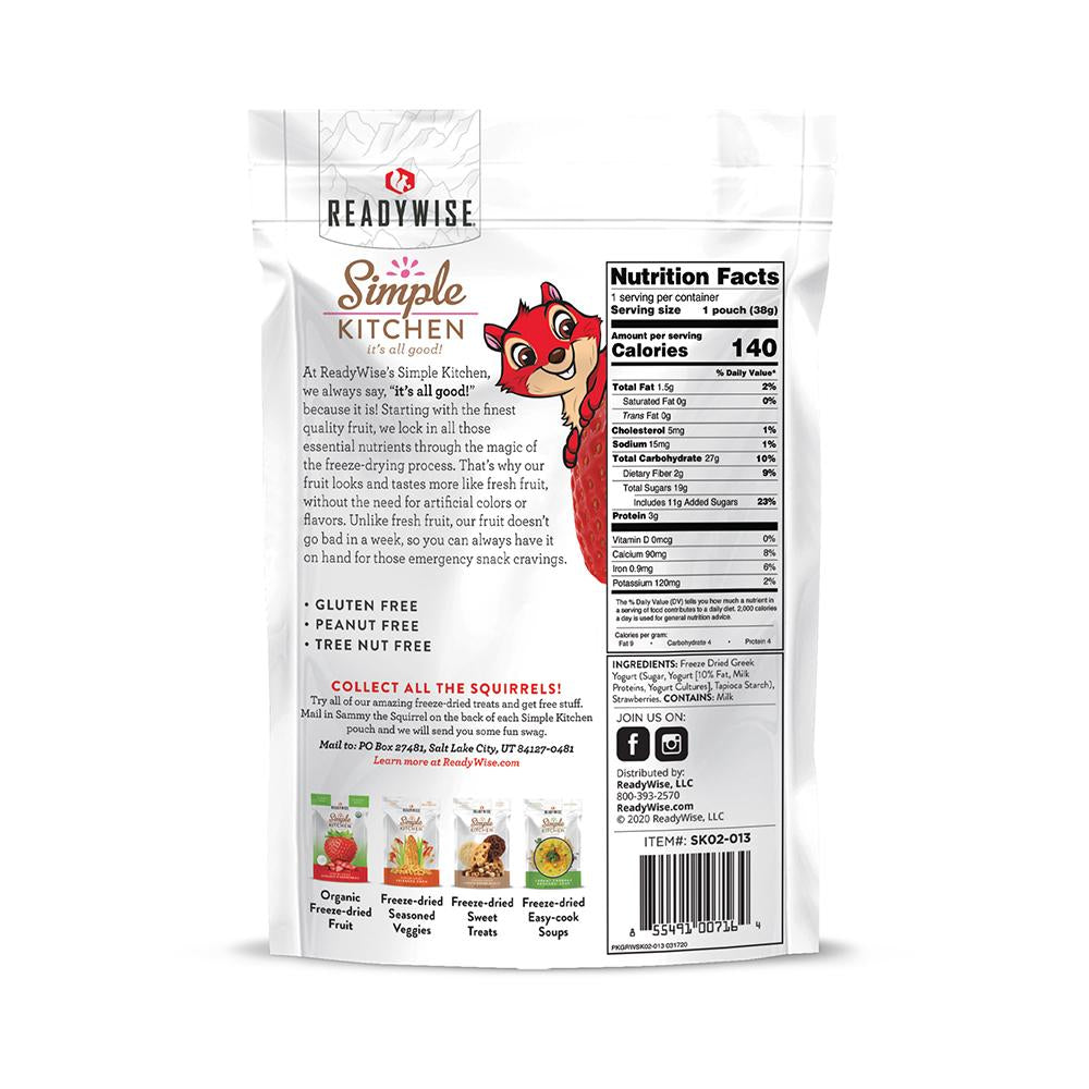 Readywise Simple Kitchen Strawberries & Yogurt