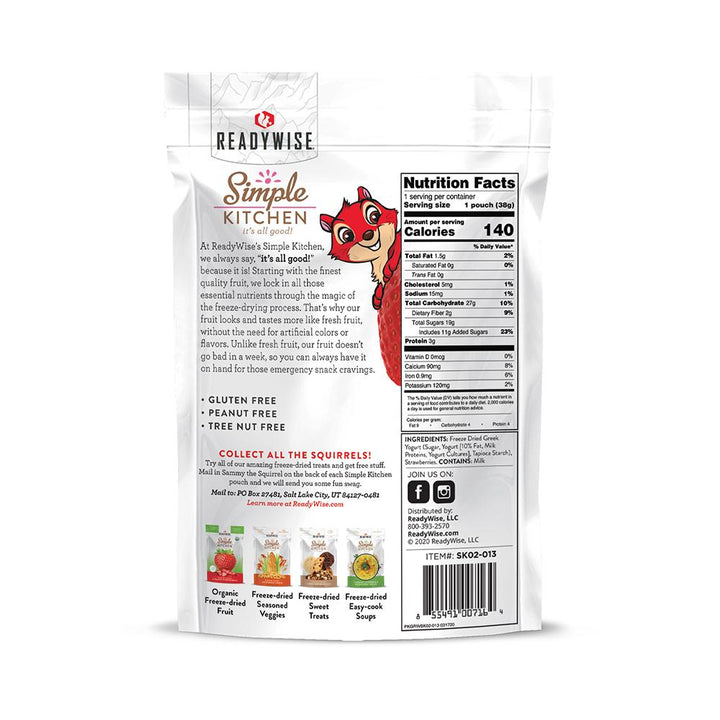 Readywise Simple Kitchen Strawberries & Yogurt