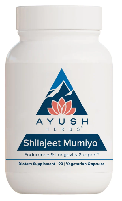 Ayush Herbs Shilajeet Mumiyo Kidney and Bladder Support 90 Capsules