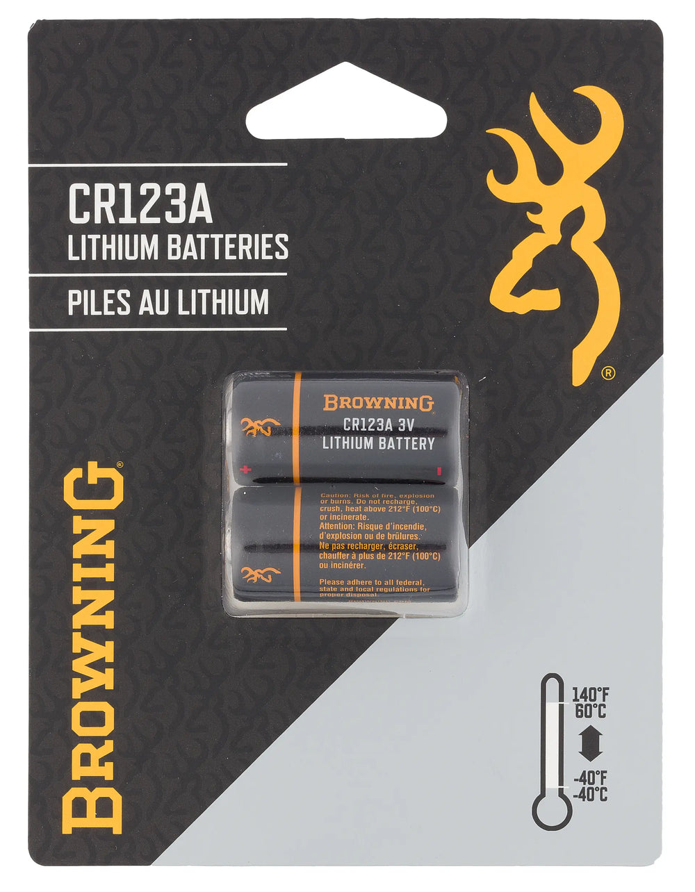 Browning Browning CR123A 3V Stick Lithium Batteries