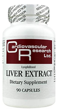 Load image into Gallery viewer, Cardiovascular Research Lyophilized Liver Extract 90 Capsules
