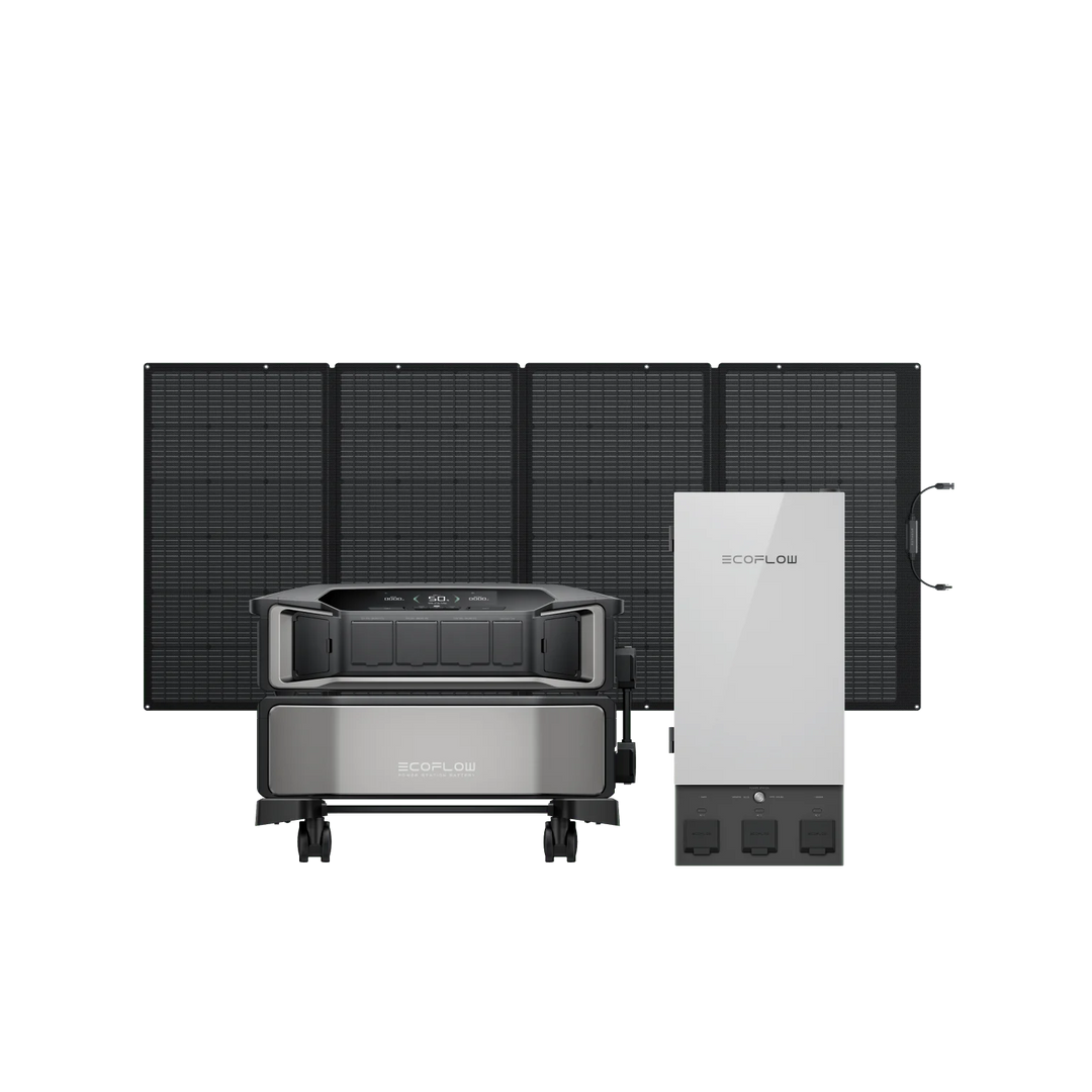 Inversor DELTA Pro Ultra + 1 Batería + Panel Solar de 400W + Panel Smart Home 2 