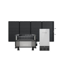 Load image into Gallery viewer, DELTA Pro Ultra Inverter + Qty 1 Battery + 400W Solar Panel + Smart Home Panel 2
