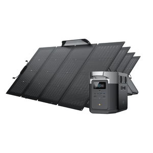 EcoFlow DELTA Max 2000 Power Station 2016Wh + Four 220W Solar Panel 5 KIT