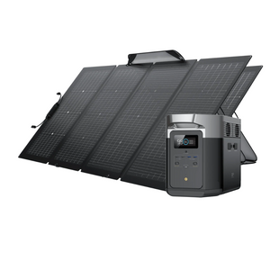 EcoFlow DELTA Max 2000 Power Station 2016Wh + Four 220W Solar Panel 5 KIT