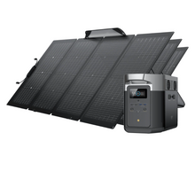 Load image into Gallery viewer, EcoFlow DELTA Max 2000 Power Station 2016Wh + Four 220W Solar Panel 5 KIT
