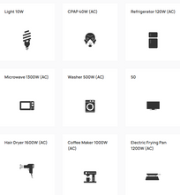 Load image into Gallery viewer, EcoFlow DELTA Max 2000 Power Station 2016Wh + Four 220W Solar Panel 5 KIT
