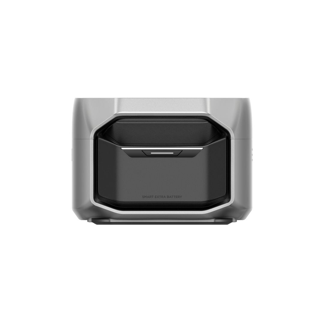 Batería adicional inteligente EcoFlow DELTA 3, almacenamiento de energía expandible y confiable