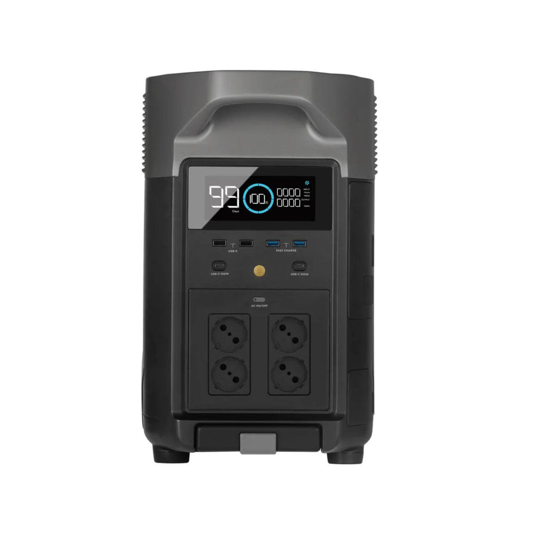 EcoFlow Delta Pro Estacion Portatil De Energia Con Dos Paneles Solares 400W