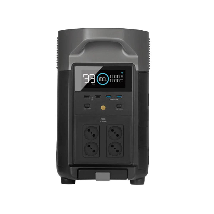 EcoFlow Delta Pro Estacion Portatil De Energia Con Dos Paneles Solares 400W