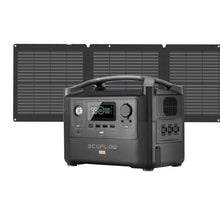 Load image into Gallery viewer, EcoFlow River Pro Power Station 720W + One 110W Portable Solar Panel 2 KIT
