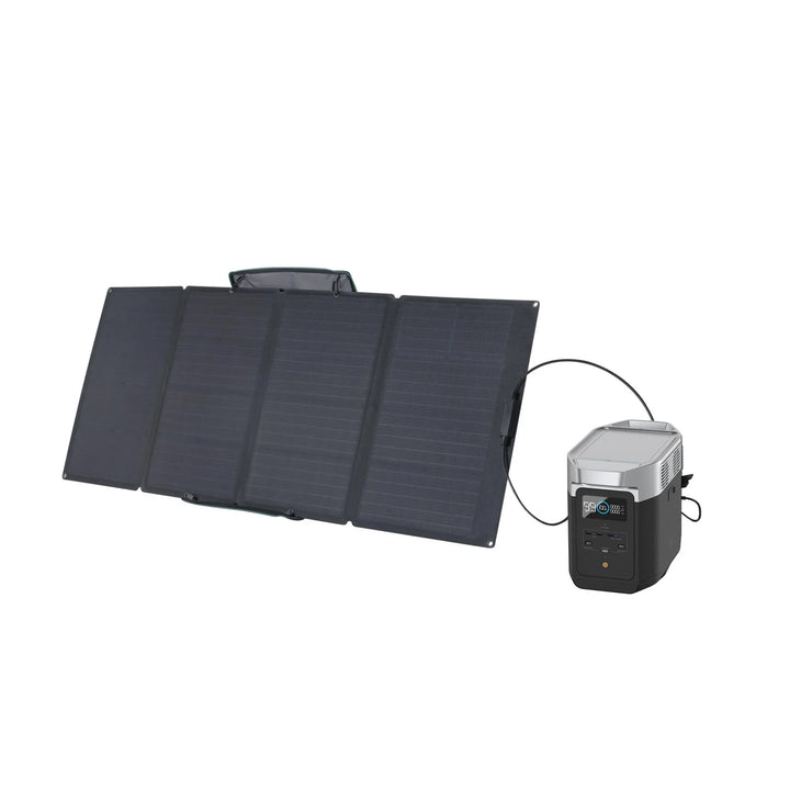 Estación de energía portátil EcoFlow DELTA 2 de 1024 Wh + un panel solar de 160 W