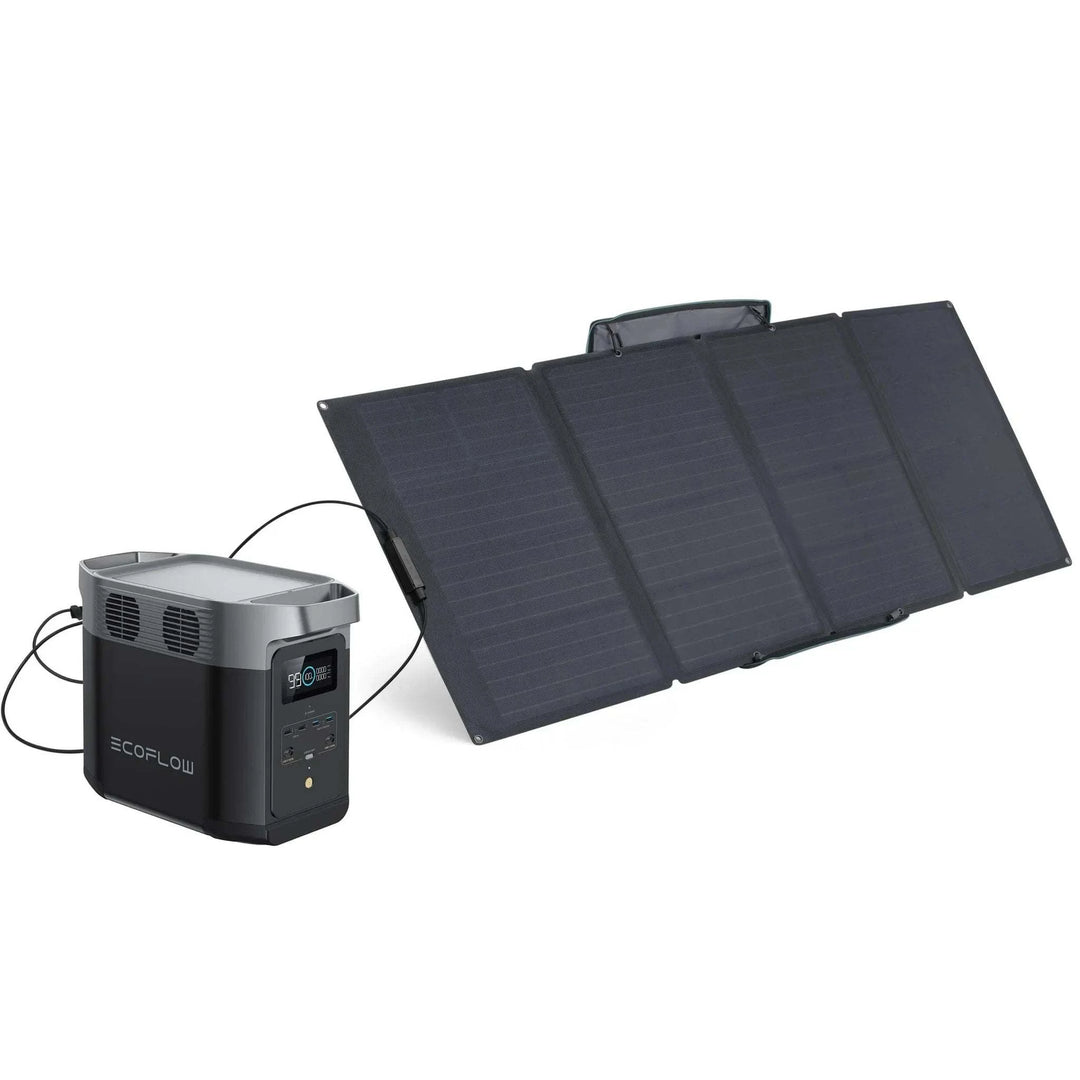 EcoFlow Delta 2 Estación Portátil 1024Wh Con Panel Solar Portátil De 400W