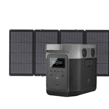 Load image into Gallery viewer, EcoFlow DELTA 1300 Portable Power Station 1300Wh + One 220W Solar Panel 2 KIT
