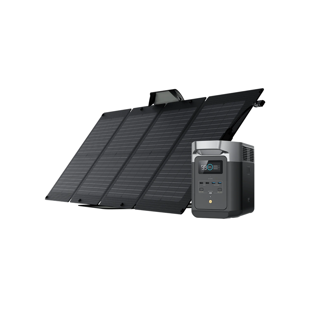 Estación de energía portátil EcoFlow DELTA 2 de 1024 Wh + un panel solar de 110 W