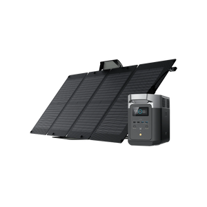 EcoFlow DELTA 2 Portable Power Station 1024Wh + One 110W Solar Panel 2 KIT