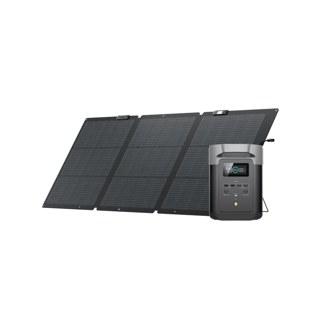 Estación de energía portátil EcoFlow DELTA 2 de 1024 Wh + un panel solar de 160 W